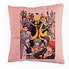 Perna Decorativa cu Assasination Classroom, 40x40 cm, Roz, Husa Detasabila, Burduf 7 Perna Decorativa cu Assasination Classroom