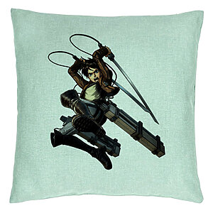 Perna Decorativa cu Attack on Titan Eren Yeager
