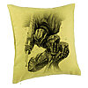 Perna Decorativa cu Berserk, 40x40 cm, Verde, Husa Detasabila, Burduf 7 Perna Decorativa cu Berserk