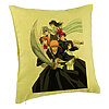 Perna Decorativa cu Bleach Characters, 40x40 cm, Verde, Husa Detasabila, Burduf 7 Perna Decorativa cu Bleach Characters
