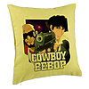 Perna Decorativa cu Cowboy Bebop 3, 40x40 cm, Verde, Husa Detasabila, Burduf 7 Perna Decorativa cu Cowboy Bebop 3