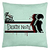 Perna Decorativa cu Death note 3, 40x40 cm, Verde Menta, Husa Detasabila, Burduf 7 Perna Decorativa cu Death note 3