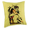 Perna Decorativa cu Deathnote 1, 40x40 cm, Verde, Husa Detasabila, Burduf 7 Perna Decorativa cu Deathnote 1