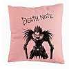 Perna Decorativa cu Deathnote, 40x40 cm, Roz, Husa Detasabila, Burduf 7 Perna Decorativa cu Deathnote