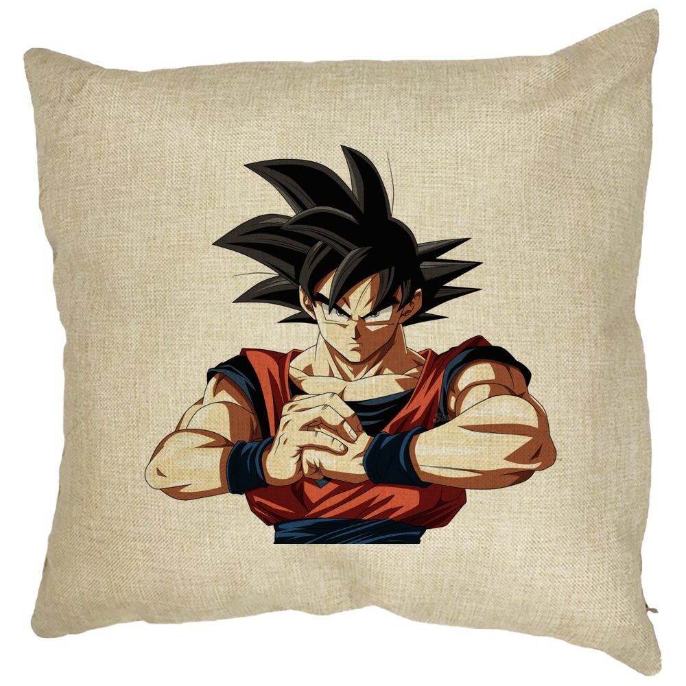 Perna Decorativa cu Dragonball Goku 2, 40x40 cm, Husa Detasabila, Burduf 11 Perna Decorativa cu Dragonball Goku 2