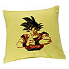Perna Decorativa cu Dragonball Goku 2, 40x40 cm, Verde, Husa Detasabila, Burduf 7 Perna Decorativa cu Dragonball Goku 2