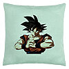 Perna Decorativa cu Dragonball Goku 2, 40x40 cm, Verde Menta, Husa Detasabila, Burduf 7 Perna Decorativa cu Dragonball Goku 2