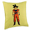 Perna Decorativa cu Dragonball Goku, 40x40 cm, Verde, Husa Detasabila, Burduf 7 Perna Decorativa cu Dragonball Goku