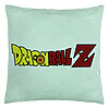 Perna Decorativa cu Dragonball Logo, 40x40 cm, Verde Menta, Husa Detasabila, Burduf 7 Perna Decorativa cu Dragonball Logo