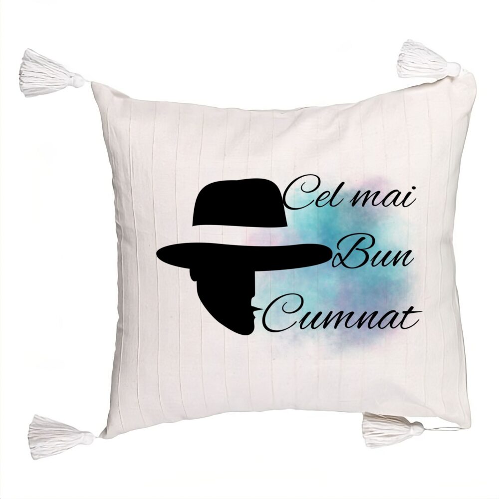 Perna Decorativa cu Franjuri pentru Cumnat 3, 45x45 cm, Cu fermoar 5 Perna Decorativa cu Franjuri pentru Cumnat 3