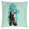 Perna Decorativa cu Goku Vegeta Super Saiya Saiyan Dragon Ball, 40x40 cm, Verde Menta, Husa Detasabila, Burduf 7 Perna Decorativa cu Goku Vegeta Super Saiya Saiyan Dragon Ball