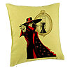 Perna Decorativa cu Hellsing, 40x40 cm, Verde, Husa Detasabila, Burduf 7 Perna Decorativa cu Hellsing