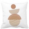 Perna Decorativa cu ModeI Abstract Creativ 1,40x40 cm, Alba, Mata, Husa Detasabila, Burduf 23 40x40 cm