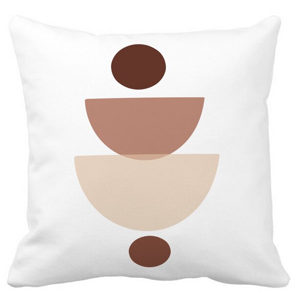 Perna Decorativa cu Model Abstract Creativ 2,40x40 cm, Alba, Mata, Husa Detasabila, Burduf 13 Perna Decorativa cu Model Abstract Creativ 2