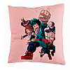 Perna Decorativa cu My Hero Academia Characters 2, 40x40 cm, Roz, Husa Detasabila, Burduf 7 Perna Decorativa cu My Hero Academia Characters 2