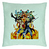 Perna Decorativa cu One Piece Cover, 40x40 cm, Verde Menta, Husa Detasabila, Burduf 7 Perna Decorativa cu One Piece Cover