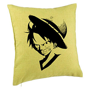 Perna Decorativa cu One piece Luffy Black