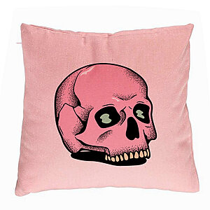 Perna Decorativa cu motiv Craniu de Halloween