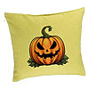 Perna Decorativa cu motiv Dovleac de Halloween 1, 40x40 cm, Verde, Husa Detasabila, Burduf 7 Perna Decorativa cu motiv Dovleac de Halloween 1