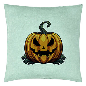 Perna Decorativa cu motiv Dovleac de Halloween 1