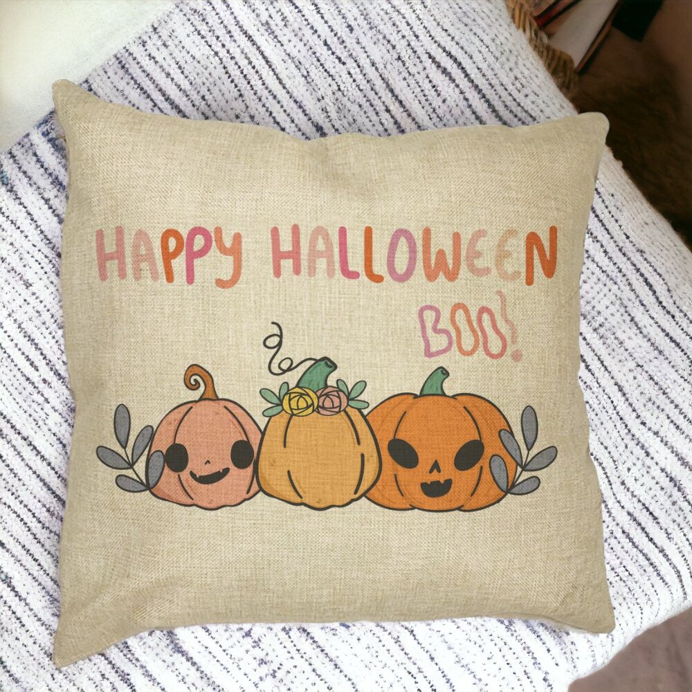 Perna Decorativa cu motiv Dovleac si Text de Halloween, Multicolor, 40x40 cm, Husa Detasabila, Burduf 18 Perna Decorativa cu motiv Dovleac si Text de Halloween Multicolor 40x40 cm Husa Detasabila Burduf bsc0545 5