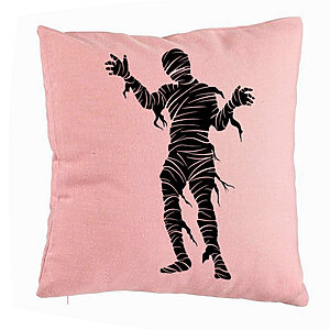 Perna Decorativa cu motiv Mumie de Halloween 2