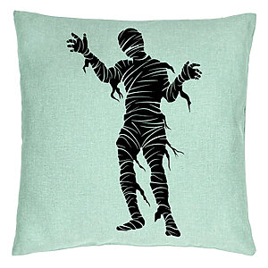 Perna Decorativa cu motiv Mumie de Halloween 2