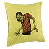 Perna Decorativa cu motiv Zombie de Halloween 1, 40x40 cm, Verde, Husa Detasabila, Burduf 7 Perna Decorativa cu motiv Zombie de Halloween 1