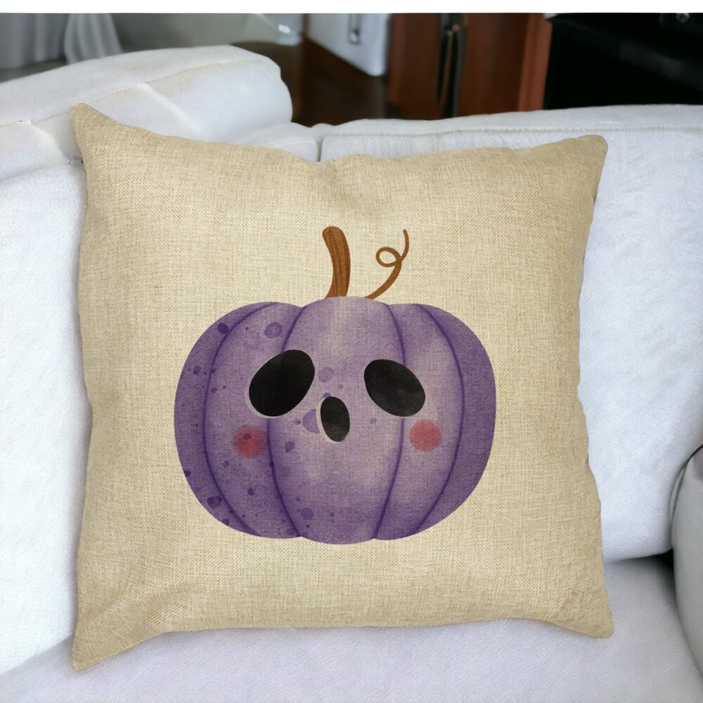 Perna Decorativa cu motiv de Halloween 10, 40x40 cm, Husa Detasabila, Burduf 17 Perna Decorativa cu motiv de Halloween 10 40x40 cm Husa Detasabila Burduf bsc0546 4