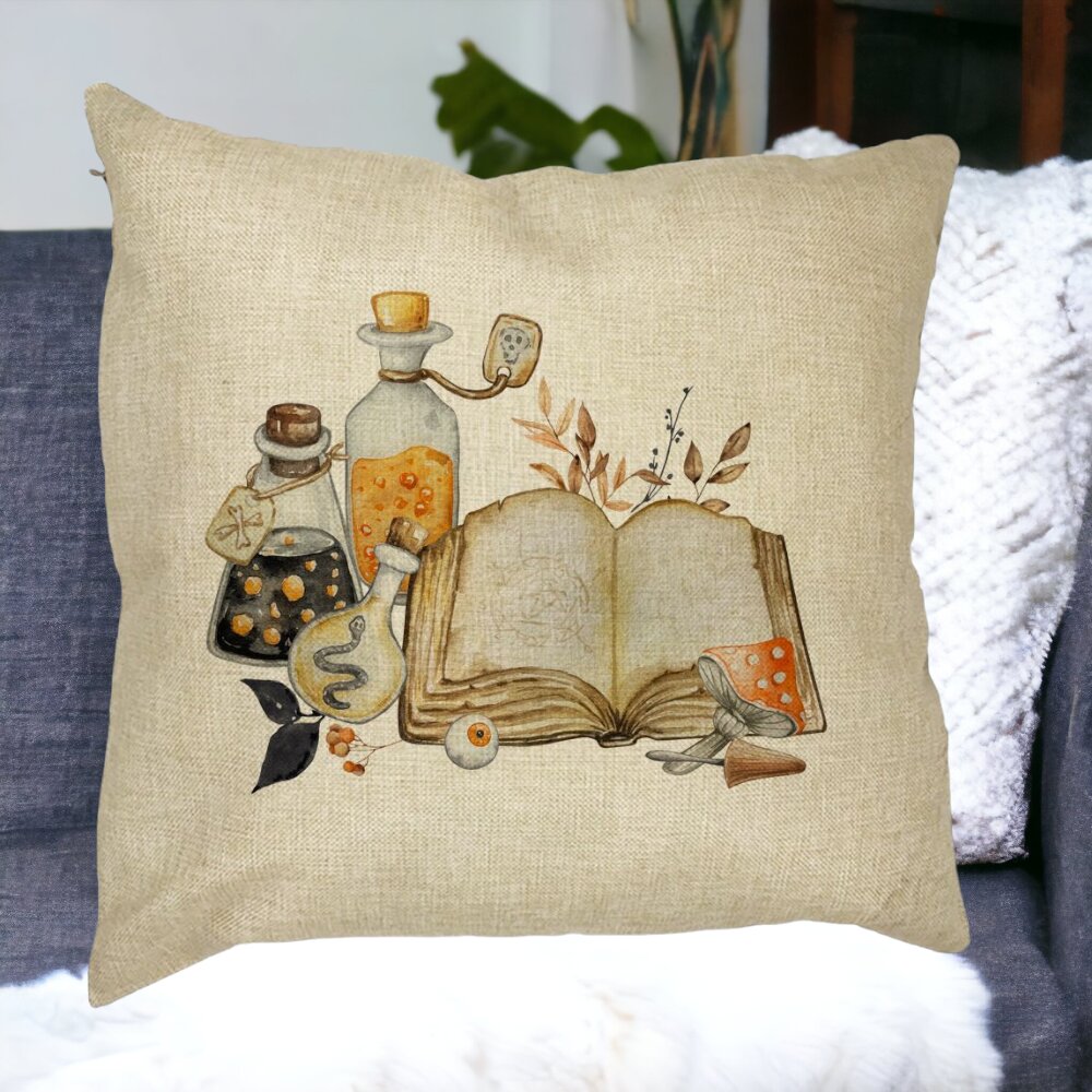Perna Decorativa cu motiv de Halloween 11, 40x40 cm, Husa Detasabila, Burduf 17 Perna Decorativa cu motiv de Halloween 11 40x40 cm Husa Detasabila Burduf bsc0549 4