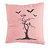 Perna Decorativa cu motiv de Halloween 3, 40x40 cm, Roz, Husa Detasabila, Burduf 7 Perna Decorativa cu motiv de Halloween 3