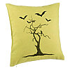 Perna Decorativa cu motiv de Halloween 3, 40x40 cm, Verde, Husa Detasabila, Burduf 7 Perna Decorativa cu motiv de Halloween 3
