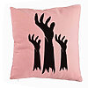 Perna Decorativa cu motiv de Halloween 5, 40x40 cm, Roz, Husa Detasabila, Burduf 7 Perna Decorativa cu motiv de Halloween 5