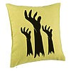 Perna Decorativa cu motiv de Halloween 5, 40x40 cm, Verde, Husa Detasabila, Burduf 7 Perna Decorativa cu motiv de Halloween 5