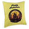 Perna Decorativa cu motiv de Halloween si Text, 40x40 cm, Verde, Husa Detasabila, Burduf 7 Perna Decorativa cu motiv de Halloween si Text