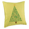 Perna Decorativa cu tematica Craciun, Brad, 3, 40x40 cm, Verde, Husa Detasabila, Burduf 7 Perna Decorativa cu tematica Craciun