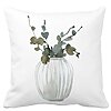 Perna Decorativa cu tematica de Craciun, 11, 40x40 cm, Alba, Mata, Husa Detasabila, Burduf 16 Perna Decorativa cu tematica de Craciun