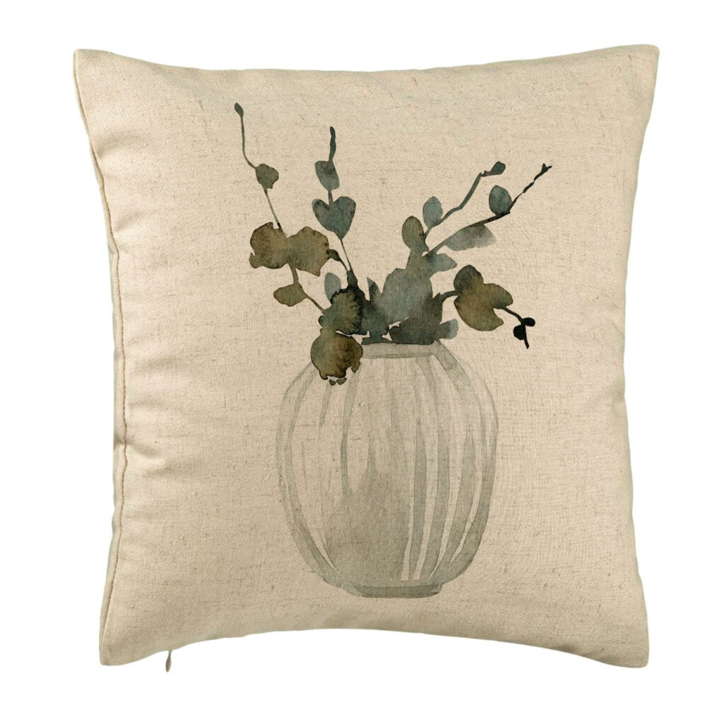 Perna Decorativa cu tematica de Craciun, 11, 40x40 cm, Bej, Husa Detasabila, Burduf 5 Perna Decorativa cu tematica de Craciun