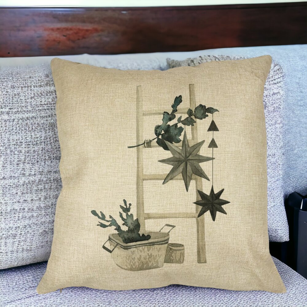 Perna Decorativa cu tematica de Craciun, 12, 40x40 cm, Husa Detasabila, Burduf 16 Perna Decorativa cu tematica de Craciun 12 40x40 cm Husa Detasabila Burduf bsc0413 5