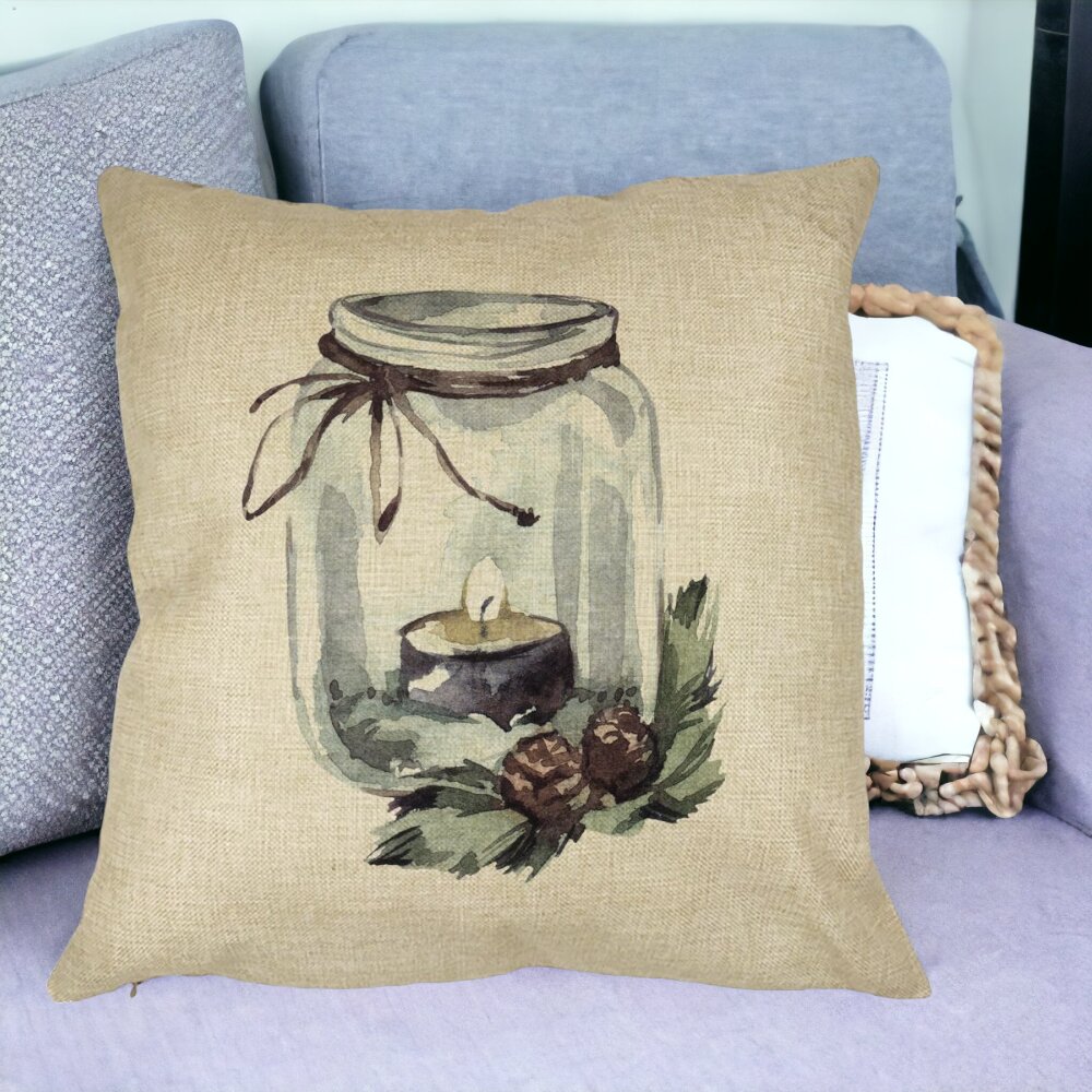 Perna Decorativa cu tematica de Craciun, 13, 40x40 cm, Husa Detasabila, Burduf 16 Perna Decorativa cu tematica de Craciun 13 40x40 cm Husa Detasabila Burduf bsc0414 5