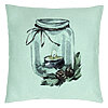 Perna Decorativa cu tematica de Craciun, 13, 40x40 cm, Verde Menta, Husa Detasabila, Burduf 22 Perna Decorativa cu tematica de Craciun