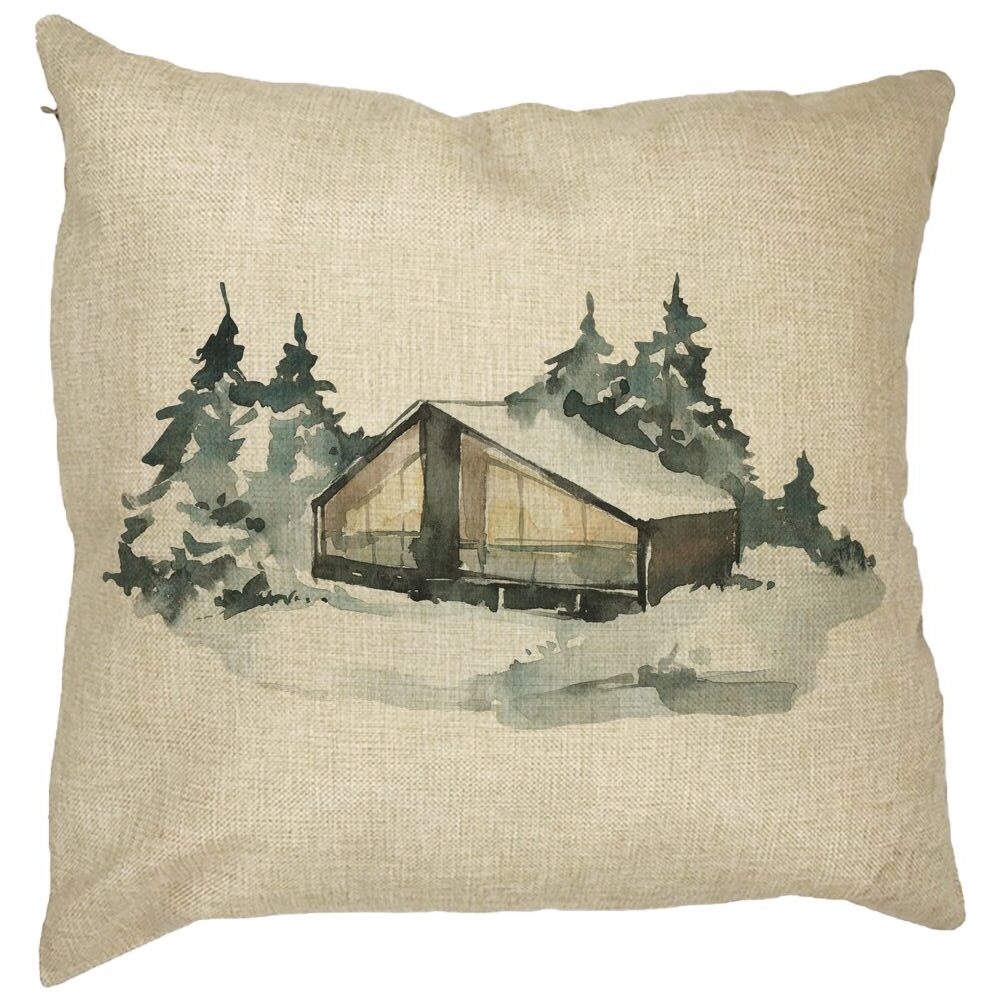 Perna Decorativa cu tematica de Craciun, 6, 40x40 cm, Husa Detasabila, Burduf 13 Perna Decorativa cu tematica de Craciun