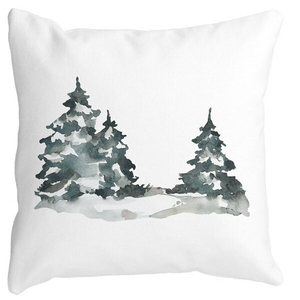 Perna Decorativa cu tematica de Craciun, 7, 40x40 cm, Alba, Mata, Husa Detasabila, Burduf 11 Perna Decorativa cu tematica de Craciun