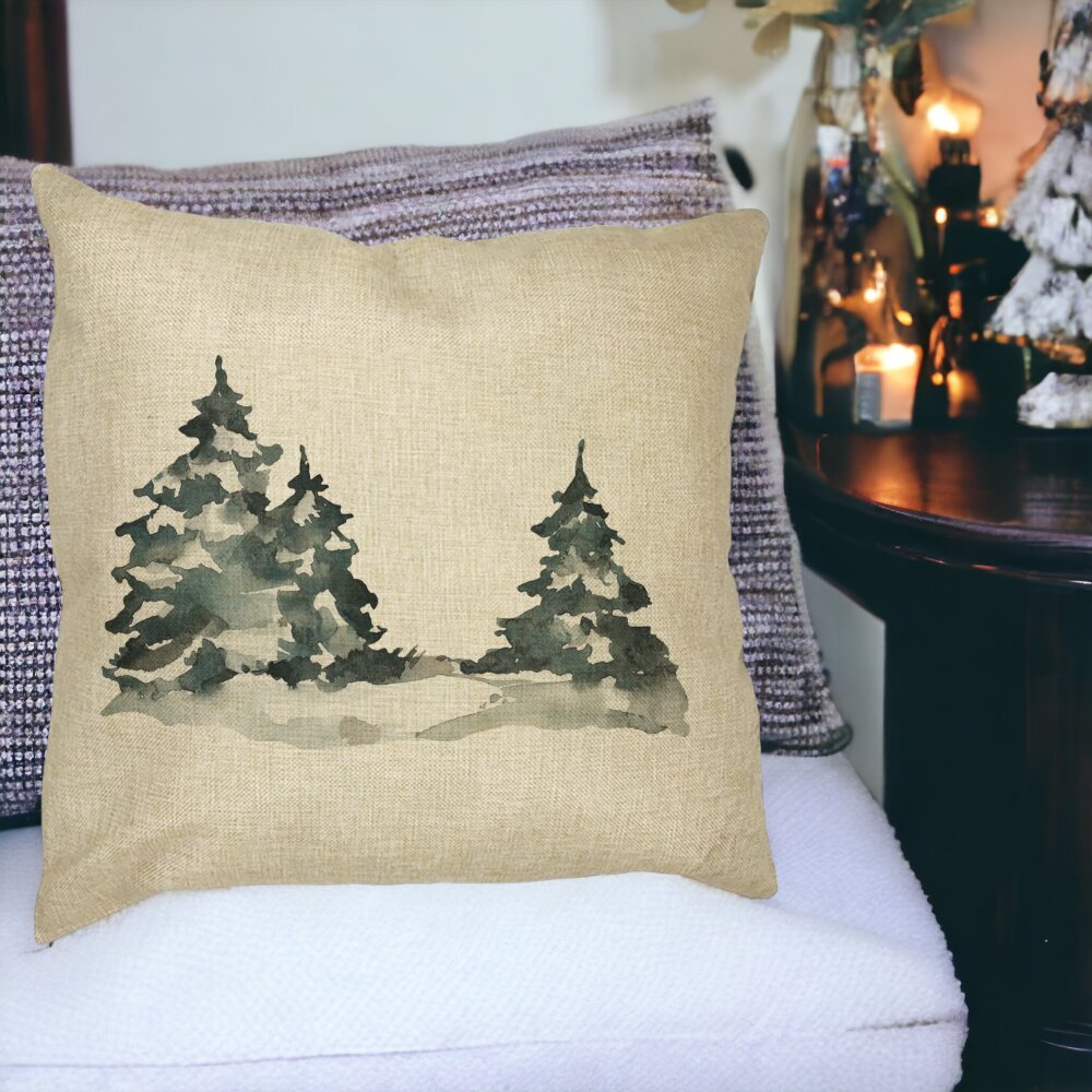 Perna Decorativa cu tematica de Craciun, 7, 40x40 cm, Husa Detasabila, Burduf 14 Husa Detasabila