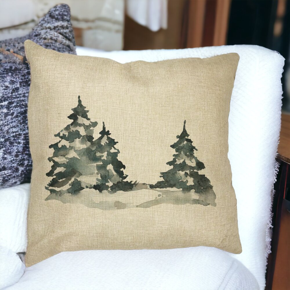 Perna Decorativa cu tematica de Craciun, 7, 40x40 cm, Husa Detasabila, Burduf 15 Burduf