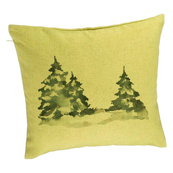 Perna Decorativa cu tematica de Craciun, 7, 40x40 cm, Verde, Husa Detasabila, Burduf 5 Perna Decorativa cu tematica de Craciun