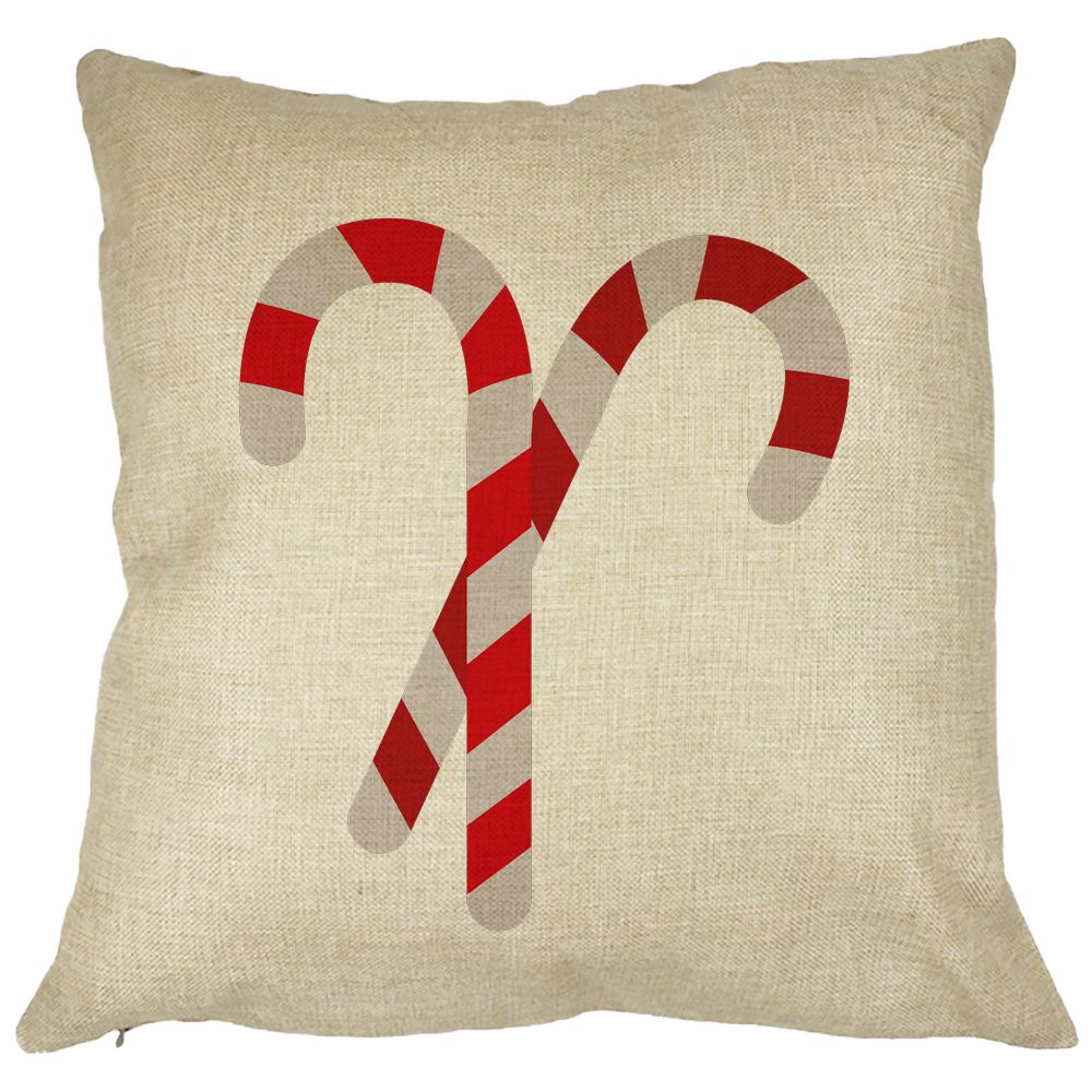 Perna Decorativa cu tematica de Craciun, Acadele, 40x40 cm, Husa Detasabila, Burduf 21 Perna Decorativa cu tematica de Craciun