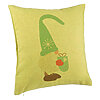 Perna Decorativa cu tematica de Craciun, Gnom 4, 40x40 cm, Verde, Husa Detasabila, Burduf 7 Perna Decorativa cu tematica de Craciun