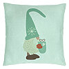 Perna Decorativa cu tematica de Craciun, Gnom 4, 40x40 cm, Verde Menta, Husa Detasabila, Burduf 7 Perna Decorativa cu tematica de Craciun