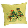 Perna Decorativa de Craciun Bufnita Colorfull, 40x40 cm, Verde, Husa Detasabila, Burduf 7 Perna Decorativa de Craciun Bufnita Colorfull